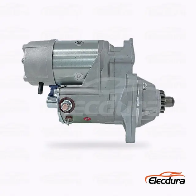 46121037020 Yanmar Marine Стартер Дистрибьюторская поставка, полный вид сбоку
