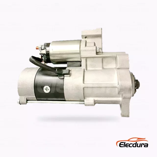ME225158 Fuso 4M51 3.7kW Starter Motor، منظر جانبي كامل