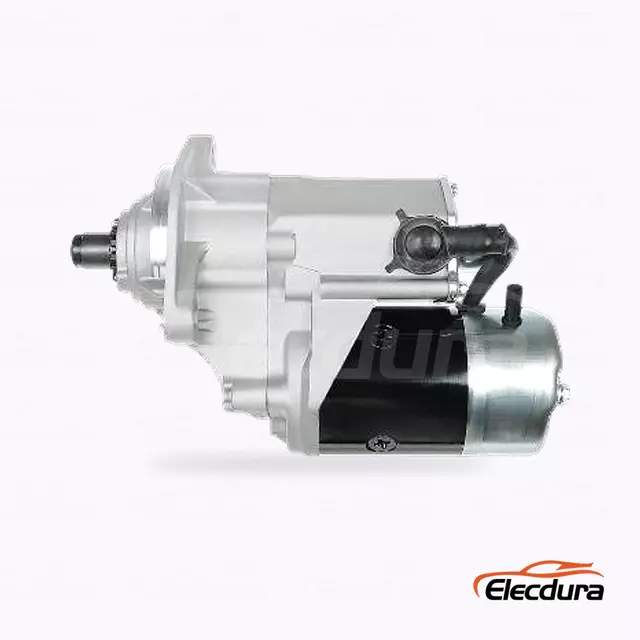 128000-0490 Isuzu 4BD1 Starter Motor Velkoobchodn&iacute; dod&aacute;vka, čeln&iacute; pohled na hnac&iacute; konec
