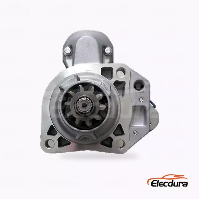VG1560090007 HOWO A7 24V 7.8kW 10T Starter Motor بالجملة، منظر أمامي لنهاية المحرك