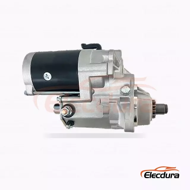 228000-2800 Kraftig startmotor, 12V 4,8kW 11 t&aelig;nder, komplet set fra siden