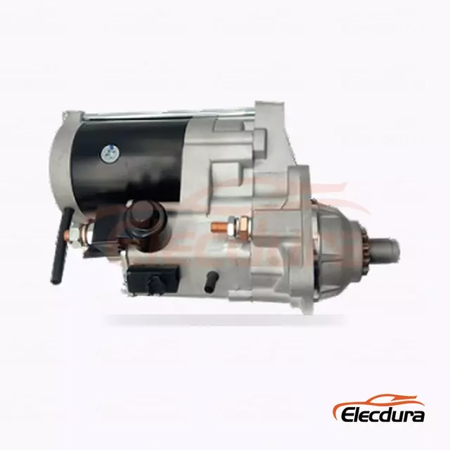 228000-4630 John Deere kombajn Start&eacute;r, 12V 4,0kW 10 zubů, kompletn&iacute; bočn&iacute; pohled