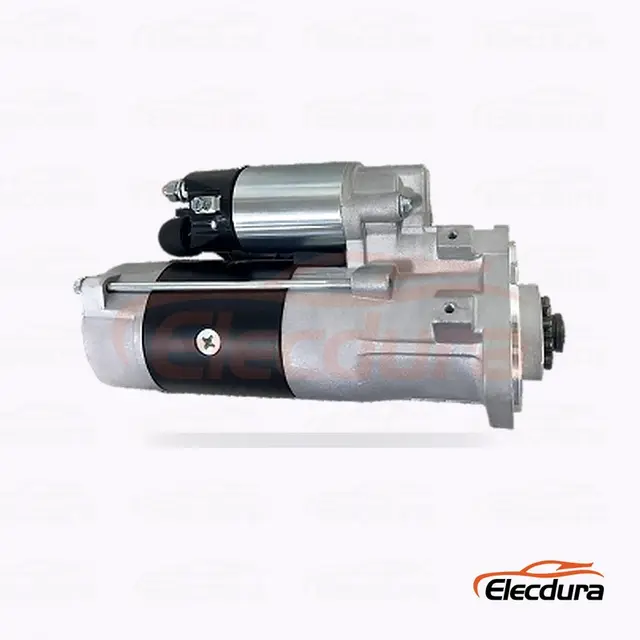 M8T87171 三菱 6D34 スターターモーター 、 24V 5 kW 11 歯、背面端子図
