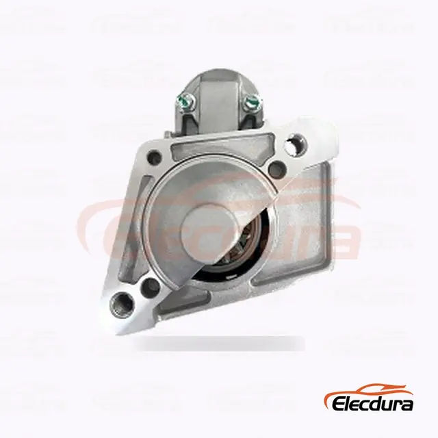 233008887R Motor de pornire Renault, 12V 1,4kW 13 dinți, vedere laterală completă
