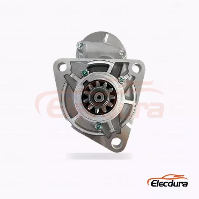 028000-6200 Isuzu 6BD1 Start&eacute;r, 24V 4,5kW 11 zubů, kompletn&iacute; bočn&iacute; pohled