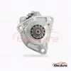 0001241001 Motor de partida Scania P, 24V 5,5kW 12 dentes, vista lateral completa