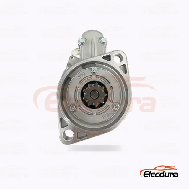 3708100SBJB1 Hitachi-type startmotor, 12V 2,8kW 9 t&aelig;nder, komplet set fra siden