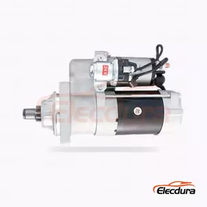 3918377 Heavy-Duty Starter Motor, 24V 5,5kW, 10 zubů, kompletn&iacute; bočn&iacute; pohled