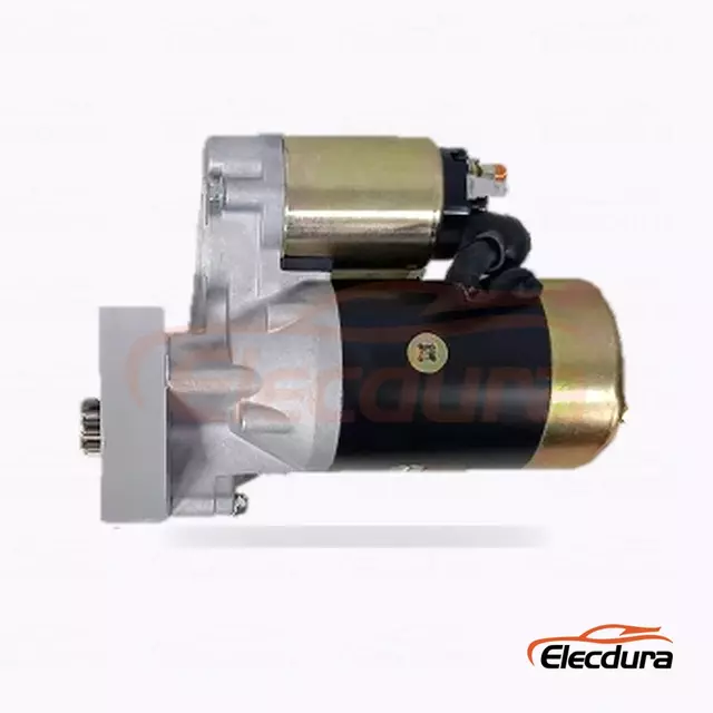 910-66258 Motorino di avviamento per impieghi gravosi, 12 V 2,0 kW 9 denti, vista terminale posteriore