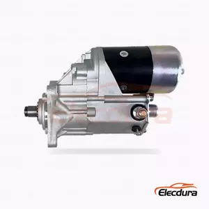 128000-1060 Motorino di avviamento Caterpillar, 12 V 2,5 kW 10 denti, vista laterale completa