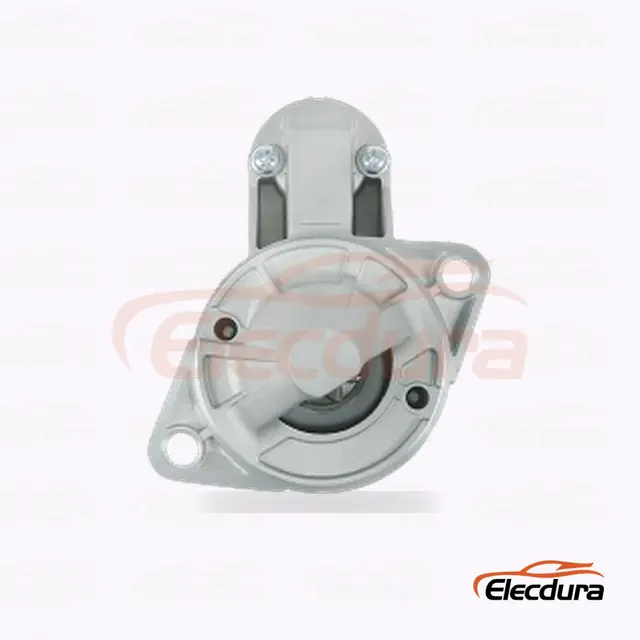 M003T21281 Motor de partida Mitsubishi H20, 12V 0,9kW 8 dentes, vista do terminal traseiro