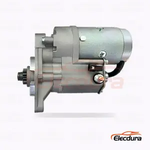 0K71E18400 Kia 스타터 모터 , 12V 2.20 kW 11개 톱니, 전체 측면도