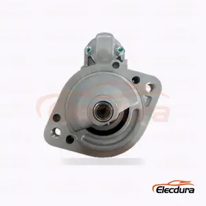 JS1227 JAC Refine 商用車スターターモーター 、 12V 2.0 kW 10 歯、完全側面図