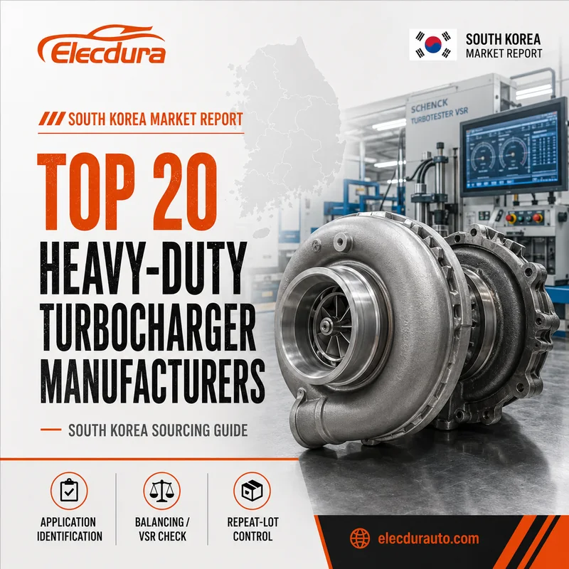 20 Produsen Turbocharger Tugas Berat Teratas di Korea Selatan