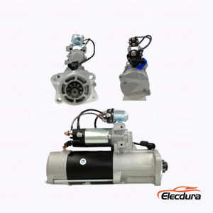 Moteur de d&eacute;marreur robuste M008T60471, 24V, 10T, pour Caterpillar 320C Mitsubishi S6K