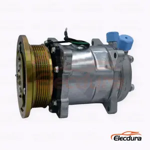 5H14 24V 6PK 117 mm filettatura superiore per impieghi gravosi A/C Compressore per SinotrukHOWO T5G