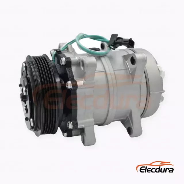 7H15 24V 5PK 119 mm zware aircocompressor voor Dongfeng Tianlong vrachtwagen DKS 5PK-versie