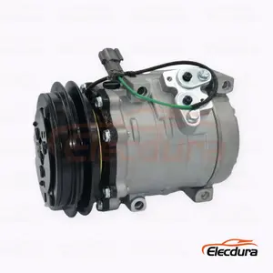 5S14 24V A1 142 مم للخدمة الشاقة مكيف الهواء ضاغط لمعدات البناء للصناعات الثقيلة ساني