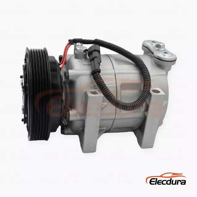 Compresor de aire acondicionado resistente V5 24V 6PK 130 mm para FAW Jiefang New Hanwei