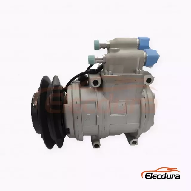 10PA17C 24V B1 142 mm リア 4/5 サイズ ポート コリンズ スクールバス用高耐久 A/C コンプレッサー