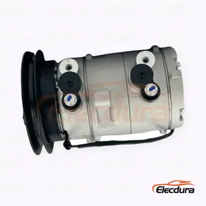 10S10B 12V A1 120 ملم طويل القدم للخدمة الشاقة مكيف الهواء ضاغط لمعدات كوبوتا الزراعية