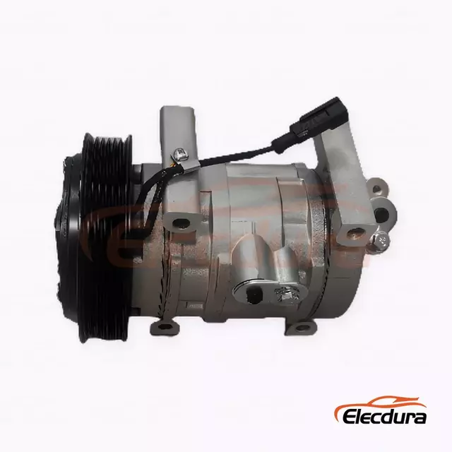 ضاغط مكيف الهواء للخدمة الشاقة 10S13A 12V PV6 128mm لشاحنة JAC بمحرك Yunnei D19