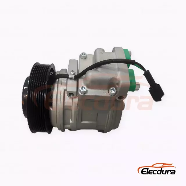 10PA15C 24V PV8 135 mm R12-poort Heavy-Duty aircocompressor voor Shantui 135 / Lishide graafmachine