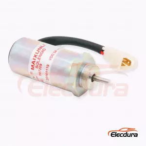 Hitachi EX4U, EX40U 및 EX55 굴삭기용 연료 차단 솔레노이드 897209-1152 MV2-40