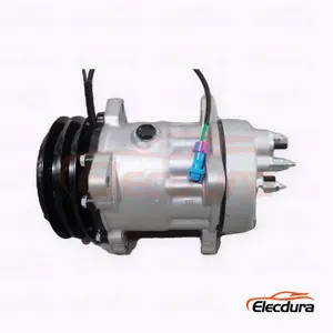 7H15 24V A2 132 mm de servicio pesado A/C Compresor para cami&oacute;n Dongfeng Tianlong KC