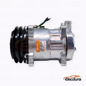 SEM y&uuml;kleyici / LiuGong inşaat ekipmanı i&ccedil;in 7H15 24V A2 132 mm ağır hizmet A/C Kompres&ouml;r