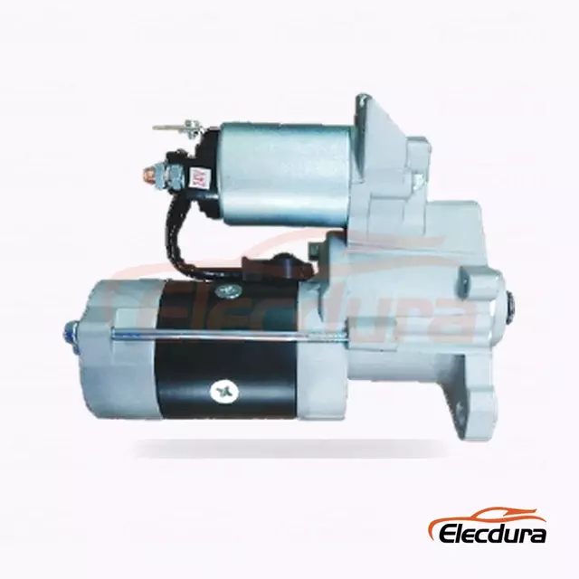 Mitsubishi-Type 12V 2,2kW 9 zubů CW Varianta A Start&eacute;r Motor, kompletn&iacute; bočn&iacute; pohled