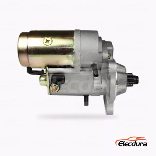 1108287 Case 580B 9T Startermotor Gro&szlig;handelslieferung, komplette Seitenansicht