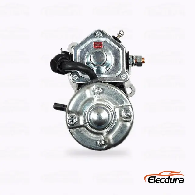 701540103 Cummins Starter Motor Engros 24V 10T, bagside terminalvisning