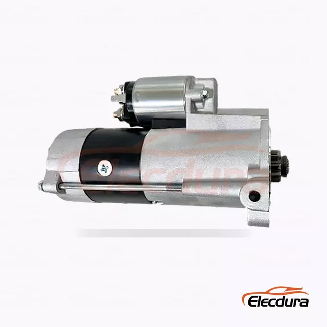 M8T75071 Mitsubishi L300 Starter Motor, 12V 2.2kW 10 Gigi, Tampak Terminal Belakang