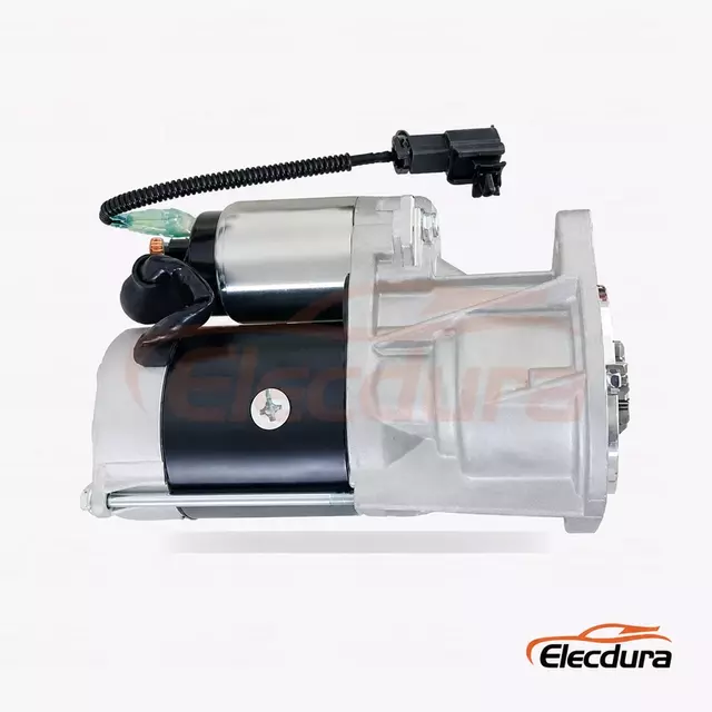 23300-MA70A Motorino di avviamento Nissan Cabstar, 12 V 2,5 kW 9 denti, vista terminale posteriore