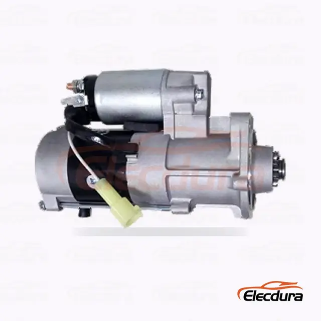M008T71872 Mitsubishi Μίζα , 12V 2.0 kW 9 δόντια, πλήρης πλάγια όψη