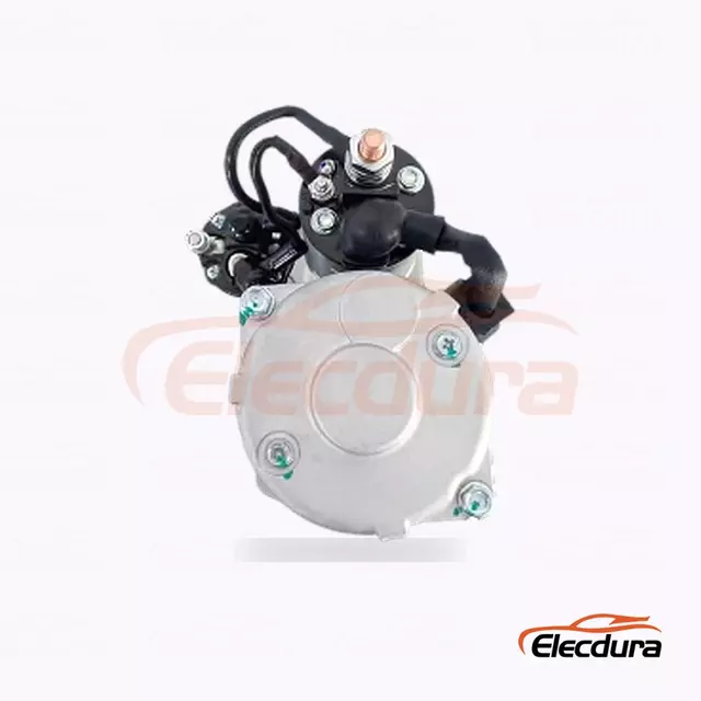 3918377 Motorino di avviamento per impieghi gravosi, 24 V 5,5 kW 10 denti, vista terminale posteriore