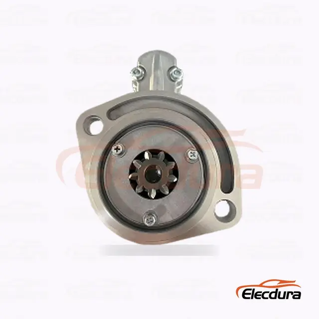 3708010-2B5 Hitachi-typ startmotor, 12V 2,8kW 9 t&auml;nder, komplett sidovy