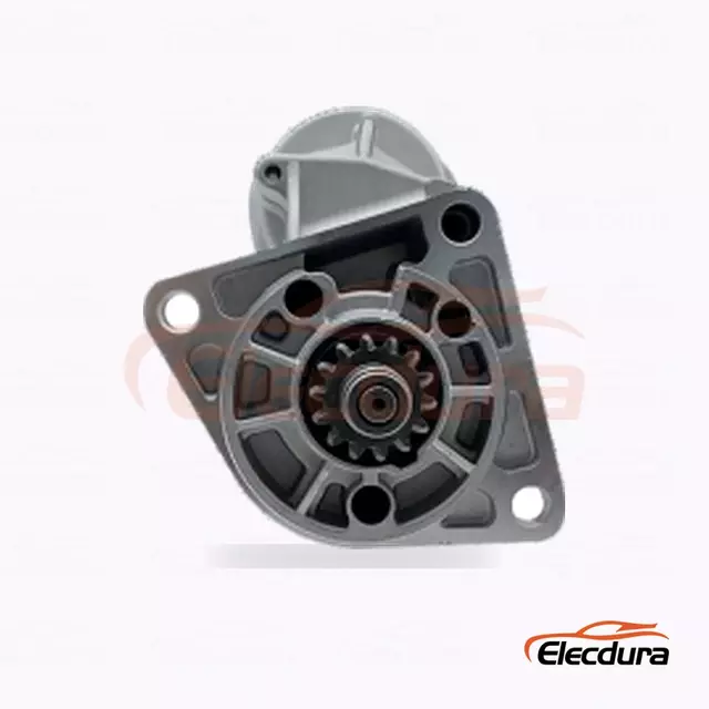 03111-5050 มอเตอร์สตาร์ทอุปกรณ์อุตสาหกรรม Hyundai และ Kia, 12V 2.5kW 14 ฟัน, มุมมองเทอร์มินัลด้านหลัง
