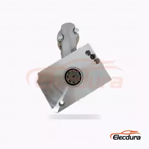 910-67440 Hitachi Starter Motor, 12V 1.4kW 9 Gigi, Tampak Samping Lengkap