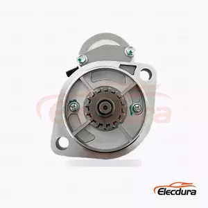 128000-2070 Yanmar 3TN78L Startermotor, 12V 2,0kW 15 t&aelig;nder, komplet set fra siden