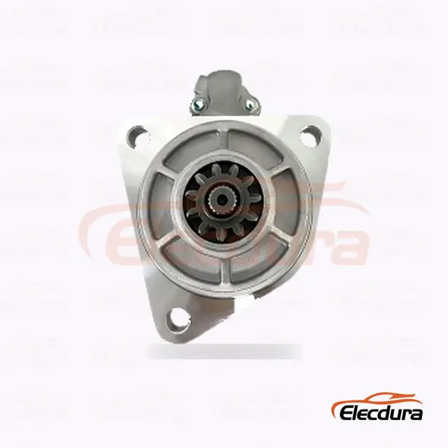 Motor de pornire Isuzu 6BD1, 24V 2.0kW 11 dinți, vedere laterală completă