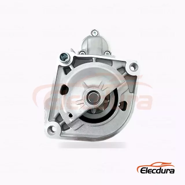 101389 Kraftig startmotor, 12V 2,5kW 9 t&aelig;nder, komplet set fra siden