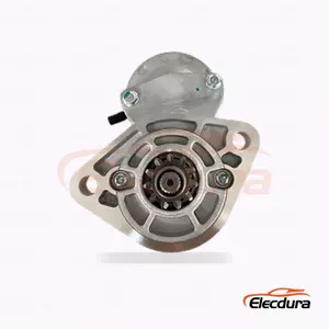 0R9704 Startovac&iacute; motor Caterpillar 11T Nap&aacute;jen&iacute; B2B, pohled zepředu na hnac&iacute; konec
