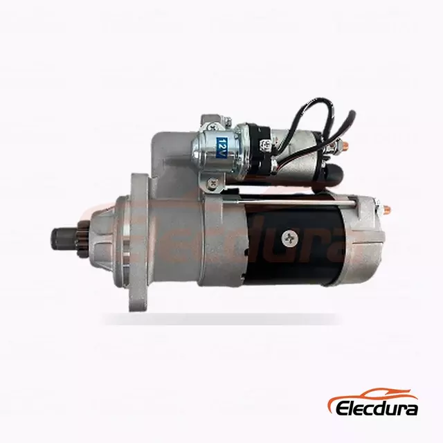 10479646 Motorino di avviamento per impieghi gravosi, 12 V 3,3 kW 9 denti, vista terminale posteriore