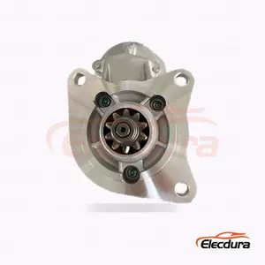 Motor de partida do trator Ford 5000, 12V 2,5kW 10 dentes, vista lateral completa