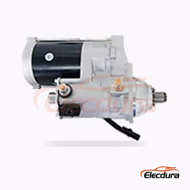 DSN2027 John Deere high-output startermotor, 24V 7,8kW 11 t&aelig;nder, bagfra terminalvisning
