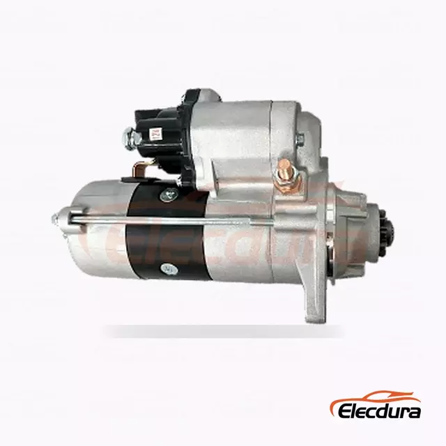 428000-7100 Cummins QSB6.7 Motor Marş Motoru, 24V 4.8kW 10 Dişli, Arka Terminal G&ouml;r&uuml;n&uuml;m&uuml;