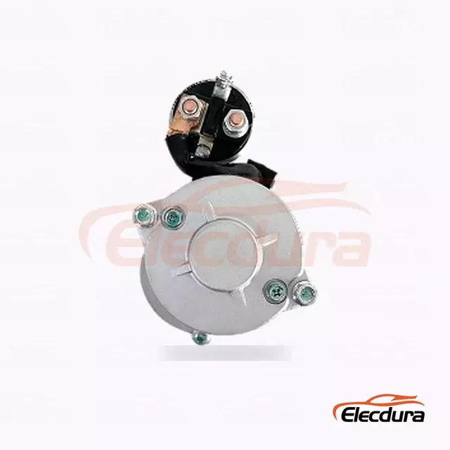 M2T60171 Mitsubishi 4D55 a 4D56 dieselov&yacute; start&eacute;r, 12V 2,2kW 13 zubů, kompletn&iacute; bočn&iacute; pohled