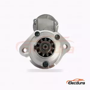 19872-63013 Motor Starter Kubota, 24V 4.5kW 11 Gigi, Tampak Samping Lengkap